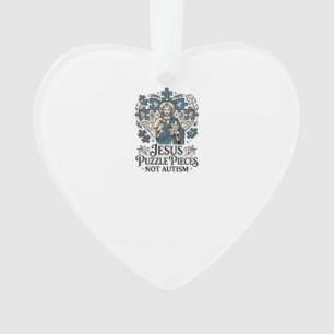 Jesus-Puzzleteile Nicht Autismus Jesus-Puzzleteile Ornament