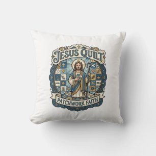 Jesus Quilt Patchwork Glaube Jesus Quilt Patchwork Kissen