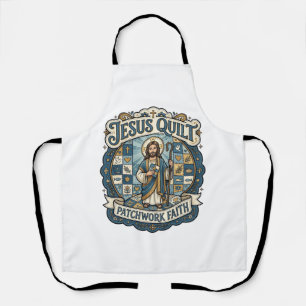 Jesus Quilt Patchwork Glaube Jesus Quilt Patchwork Schürze