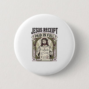 Jesus Quittung Vollständig Bezahlt Jesus Quittung  Button