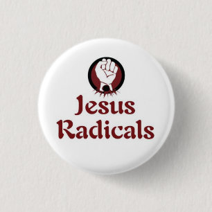 Jesus-Radikale Button