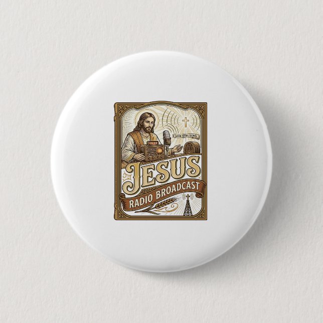 Jesus Radio Übertragung Jesus Radio Übertragung Ch Button (Vorderseite)