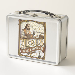 Jesus Radio Übertragung Jesus Radio Übertragung Ch Metall Brotdose