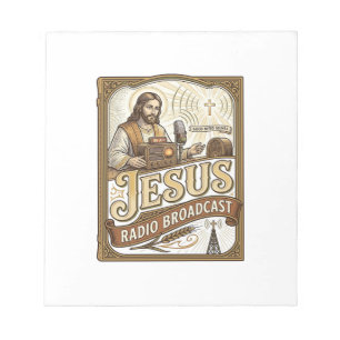 Jesus Radio Übertragung Jesus Radio Übertragung Ch Notizblock