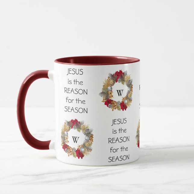 JESUS REASON SAASON | Feierlicher Tod | CHRISTMAS Tasse (Links)