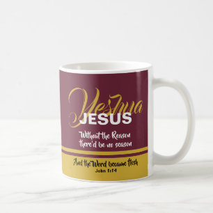 JESUS REASON SAASON Weihnachten Kaffeetasse