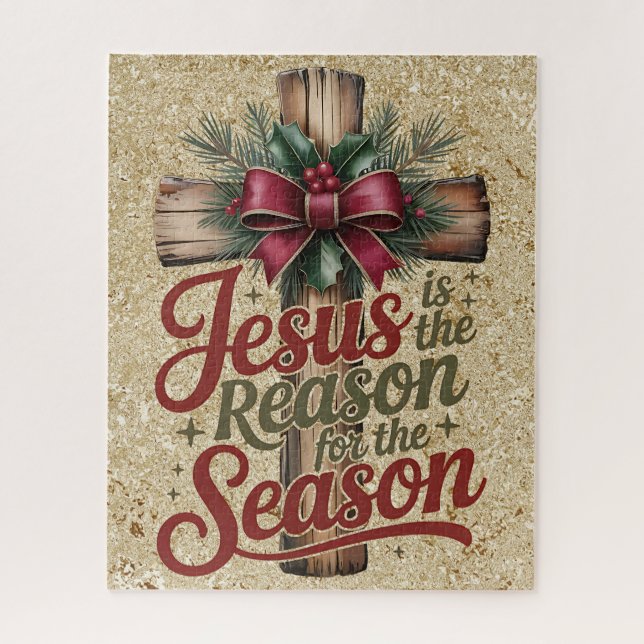 Jesus Reason Season Rätsel Puzzle (Vertikal)