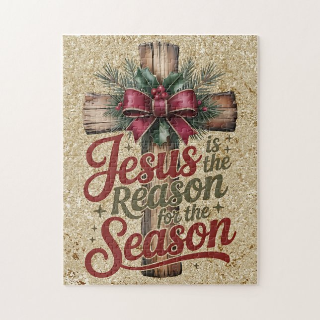 Jesus Reason Season Rätsel Puzzle (Vertikal)