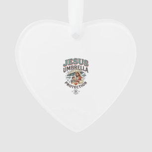 Jesus Regenschirm Schutz Jesus Regenschirm Schutzi Ornament
