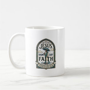 Jesus Regentag Glaube Jesus Regentag Christlicher Kaffeetasse