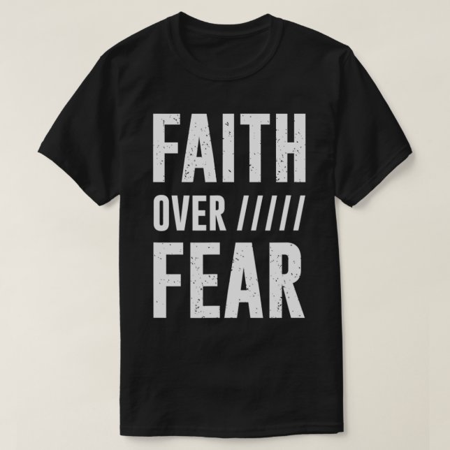 Jesus Religion T-Shirt Menschen und Frauen glauben (Design vorne)