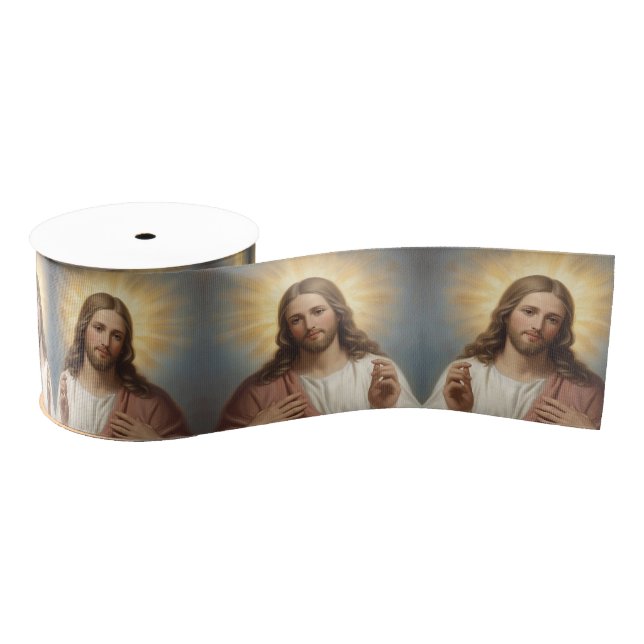 Jesus - Religiöse Anlässe Ripsband (Spule)