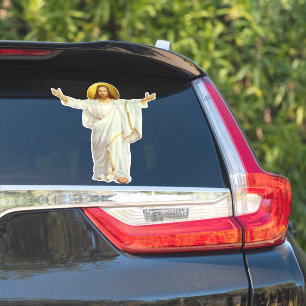 JESUS Religiöses Vinyl-Sticker nach Maß Aufkleber