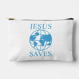 Jesus Rette 90er Jahre Grafik Zubehörtasche