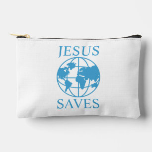 Jesus Rette 90er Jahre Grafik Zubehörtasche