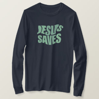 Jesus Rette |Blue Print| Basic Long Sleeve T - Shi T-Shirt