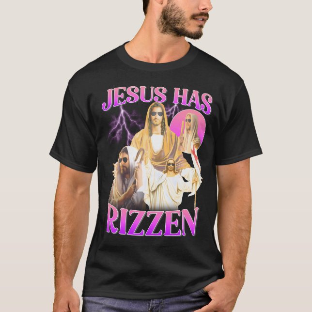 Jesus Rette Bro Christlicher religiöser Jesus T-Shirt (Vorderseite)
