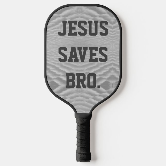 Jesus Rette Bro. Pickleball Schläger (Vorderseite)