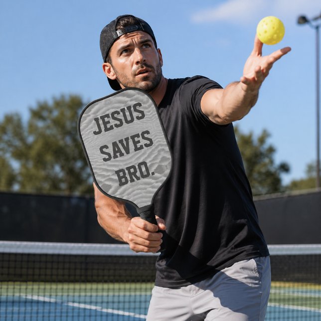 Jesus Rette Bro. Pickleball Schläger (Von Creator hochgeladen)