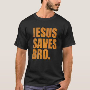 Jesus Rette Bro Vintage Christliche Religion 2 T-Shirt