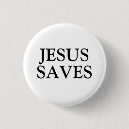 Jesus Rette Button