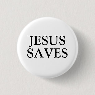 Jesus Rette Button