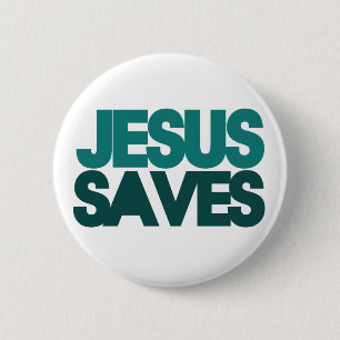 Jesus Rette Button