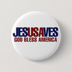 Jesus Rette Button