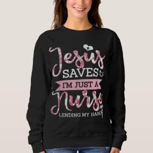 Jesus Rette, dass ich nur ein Christlicher Glauben Sweatshirt