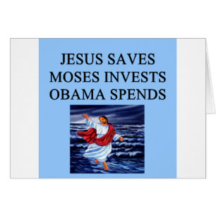 Jesus rette, dass Obama ausgibt
