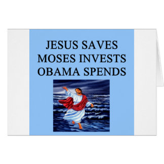 Jesus rette, dass Obama ausgibt