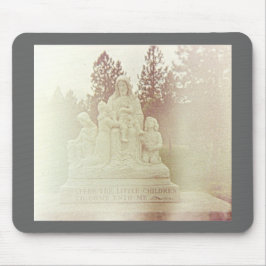 Jesus Rette die Kinder Mousepad