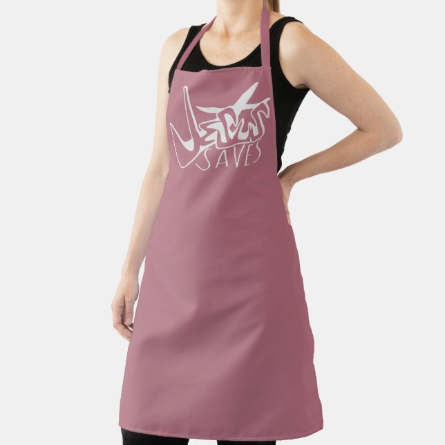 JESUS RETTE GRAFFITI CHRISTLICH SCHÜRZE (InSitu)