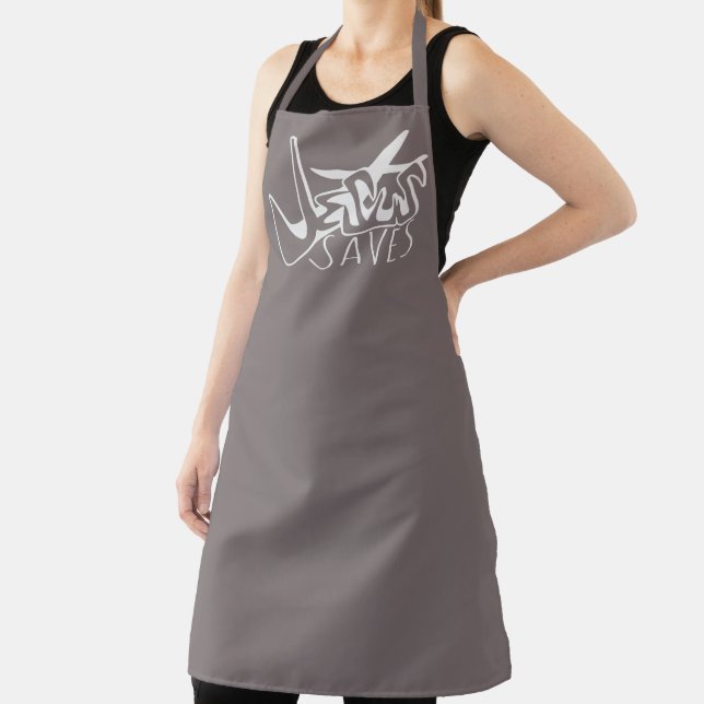 JESUS RETTE GRAFFITI CHRISTLICH SCHÜRZE (InSitu)