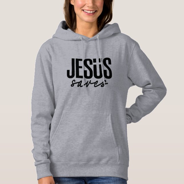 JESUS RETTE HOODIE (Vorderseite)