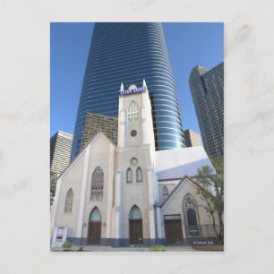 Jesus Rette Houston Postkarte