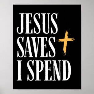 Jesus Rette, ich verbringe Poster