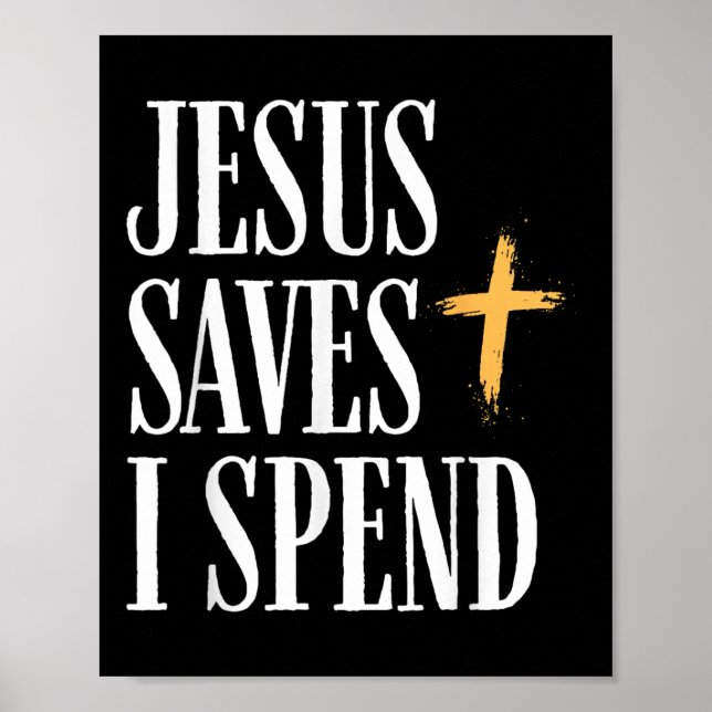 Jesus Rette, ich verbringe Poster (Vorne)