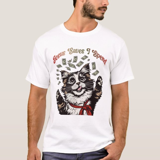 Jesus Rette, ich verbringe T-Shirt (Vorderseite)