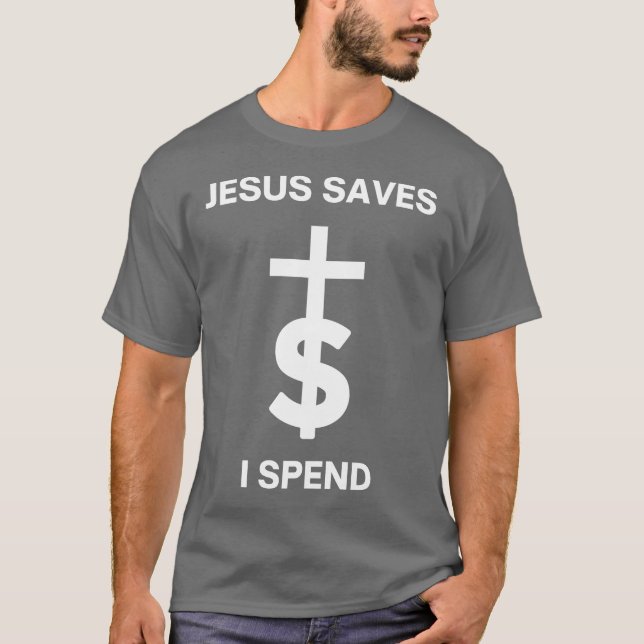Jesus Rette, ich verbringe T-Shirt (Vorderseite)