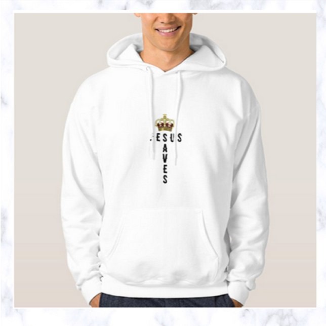 Jesus Rette König der Herrlichkeit Hoodie (Von Creator hochgeladen)