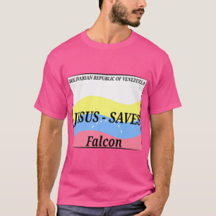 Jesus Rette Lizenzschild T-Shirt