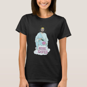 Jesus Rette Money Pig Bank Spareinlagen T-Shirt