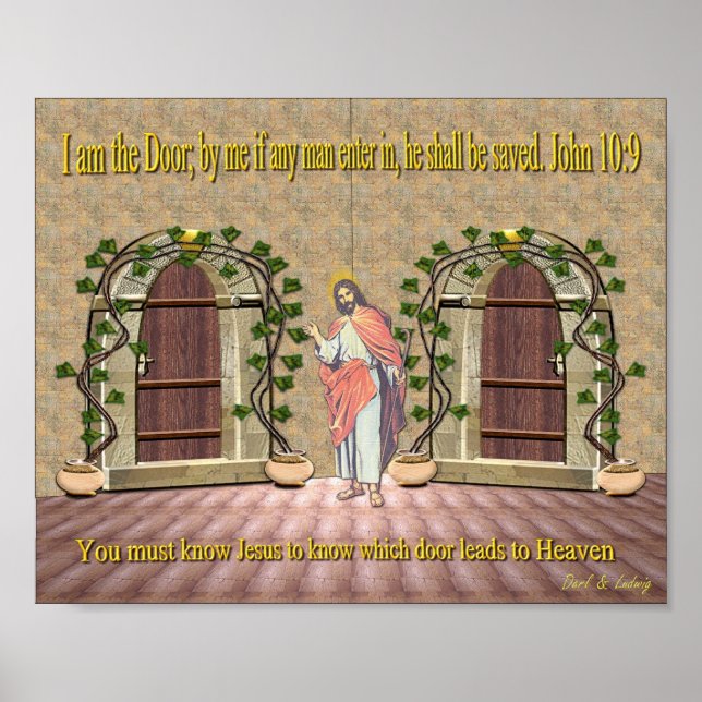 Jesus Rette Poster (Vorne)