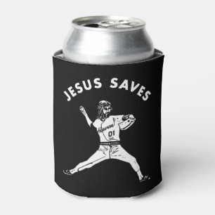 Jesus Rette Shirt Religiöser Christlicher Glaube B Dosenkühler
