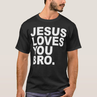 Jesus Rette subtile Christliche Minimalreligio T-Shirt