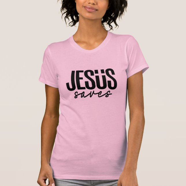 JESUS RETTE T-Shirt (Vorderseite)