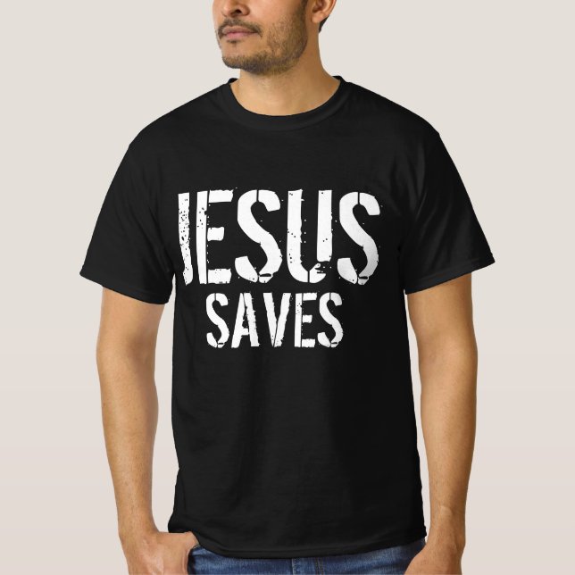 JESUS RETTE T - Shirt (Vorderseite)