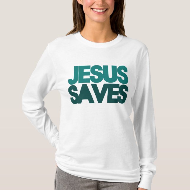 Jesus Rette T-Shirt (Vorderseite)