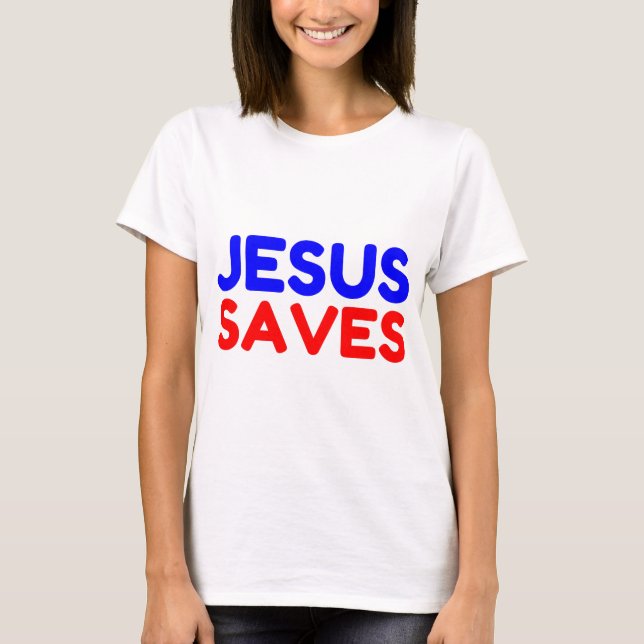 JESUS RETTE T-Shirt (Vorderseite)
